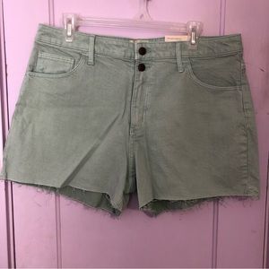 NWT Universal Thread mint green jean shorts